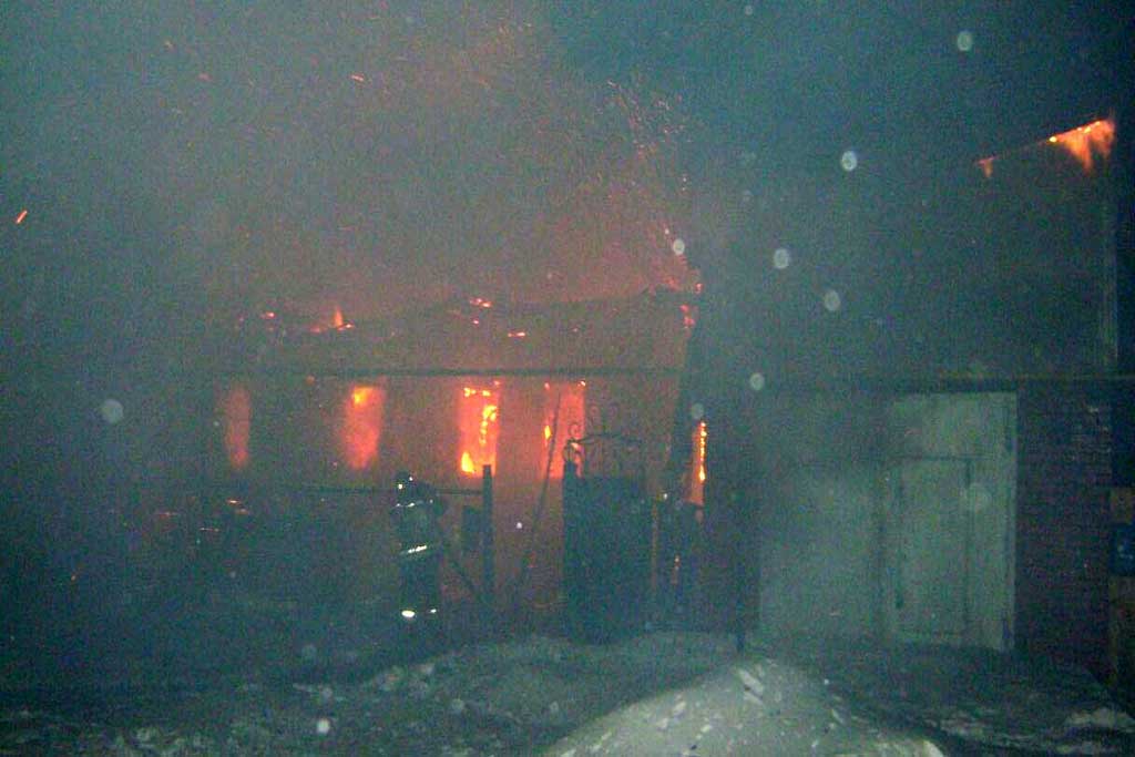 Сильный пожар в Янауле. Трое погибших